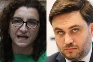 El tenso cruce entre Vanina Biasi y Ramiro Marra