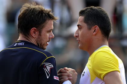 El tenso saludo final entre Wawrinka y Almagro