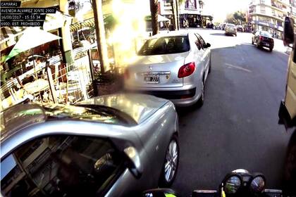 El tercer auto de Sabag Montiel que aparece en una fotomulta