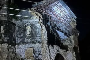 El terremoto, de magnitud 6,9, ocurrió en el centro de Filipinas