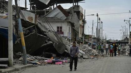 El terremoto en Ecuador tuvo una magnitud de 7,8