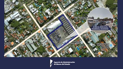 El terreno estaba bajo jurisdicción de la Policía Federal Argentina (PFA)