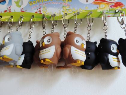 El tesoro: lechuzas-llaveros (para todos)