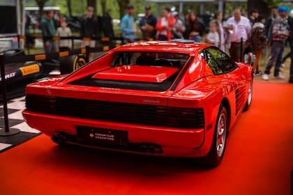 El Testarrosa, integrante del "Ferrari Club Argentino"