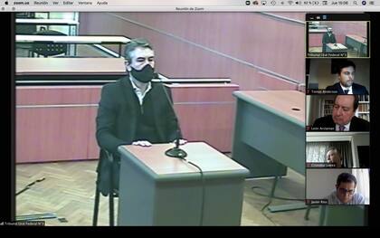 El testigo Héctor Daniel González declaró como testigo en el juicio por la causa Oil Combustibles ante el TOF 3