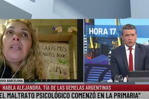 El testimonio de Alejandra, la tía de las gemelas argentinas víctimas de bullying en Barcelona