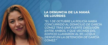 El testimonio de la mamá de Lourdes al radicar la denuncia por la desaparición de su hija