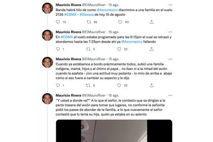 El testimonio de un sobre el supuesto acto de discriminación en Aeroméxico