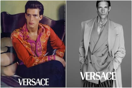 El tiempo parece no pasar para Iván de Pineda, al menos si se comparan sus fotos de campaña para Versace