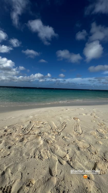 El tierno gesto de Bastian que no pasó desapercibido por Evangelina (Captura: Instagram @evangelinaanderson)