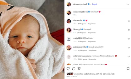 El tierno posteo de Nico en sus redes sociales