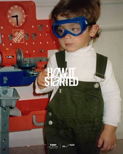 El tierno recuerdo que Alpine publicó sobre Franco Colapinto de pequeño