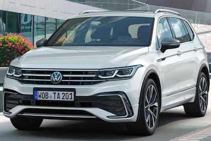 El Tiguan AllSpace, con su restyling