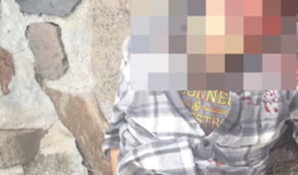 El tirador tenía manchas de sangre en su ropa