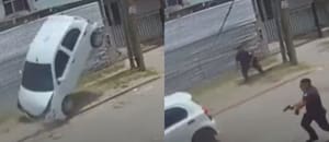 Cómo fue la dramática persecución entre policías y delincuentes en Merlo