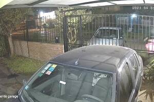 El tiroteo y la fuga de los asesinos del colectivero en Virrey del Pino