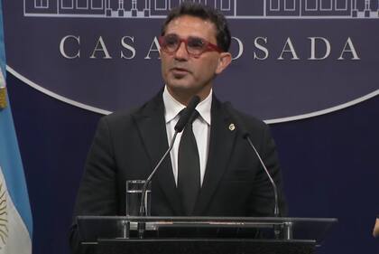 El titular de la Agencia de Transformación de Empresas Públicas, Diego Chaher.