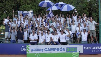 El título, en Palermo: el Tenis Club Argentino se adueñó del tradicional Interclubes