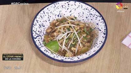 El tofu del equipo verde realizado por El tano logró la "excelencia", según los tres integrantes del jurado.