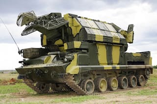 El misil bajo sospecha, de corto alcance, rápido y letal