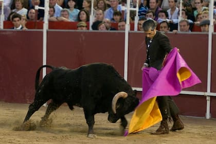 Un torero en acción
