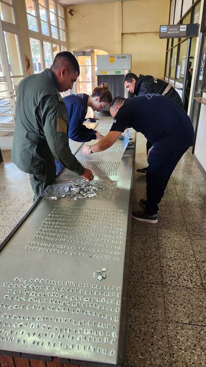 El total de pastillas estaba valuado en más de 2 millones de pesos.