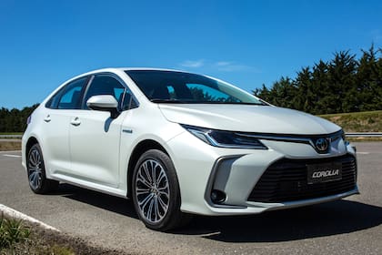 El Toyota Corolla logró cinco estrellas. Tiene siete airbags