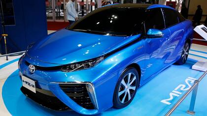 El Toyota Mirai utiliza el hidrógeno como combustible