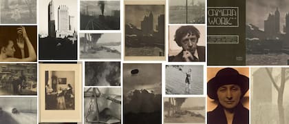 El trabajo de Alfred Stieglitz consta de escenas simples y cotidianas del siglo XIX capturadas con una visión artística