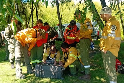 El trabajo de los brigadistas empezó temprano