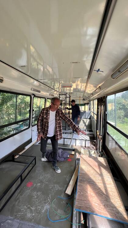 El trabajo se convirtió en hobby y es por eso que la tranquilidad es lo primordial