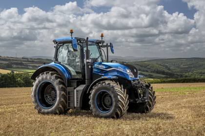 El tracto a biometano de New Holland