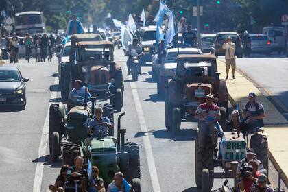 El tractorazo en la ciudad