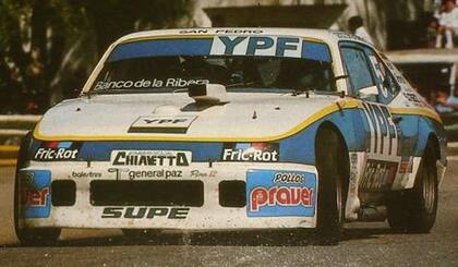 El tradicional auto de Morresi con su número 5