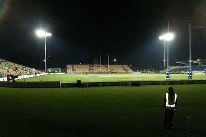 El Trafalgar Park, en Nelson, escenario del choque de los All Blacks con los Pumas de este sábado