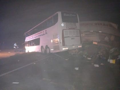 El trágico accidente ocurrió en el kilómetro 132 de la ruta nacional N° 3