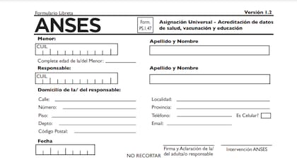 El trámite de la Libreta AUH puede ser presencial o virtual