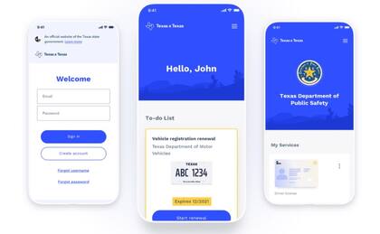El trámite está disponible online o en la app Texas by Texas