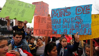 El transbordador de La Boca no pudo completar el viaje por una manifestación