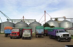 El transporte de granos se verá impactado por la sequía