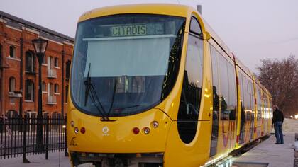 El tranvía de Puerto Madero