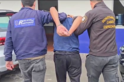 El traslado de uno de los detenidos