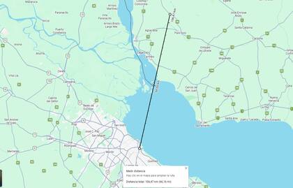 El trayecto de 106 kilómetros que recorrió la camiseta desde la Bombonera hasta Cañada Nieto