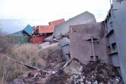 El tren descarriló a la altura de Villarino, al sudoeste de la provincia de Buenos Aires