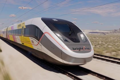 El tren eléctrico American Pioneer 220 es capaz de correr a hasta 220 millas por hora