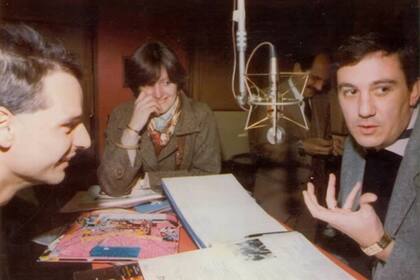 Omar Cerasuolo en los días del seminal El tren Fantasma