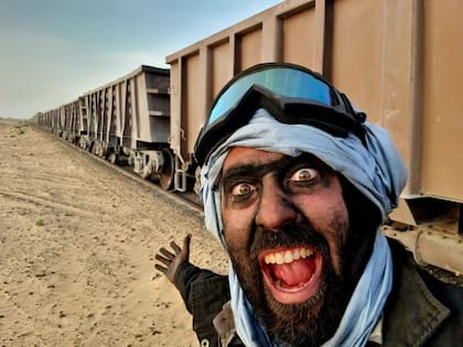 El tren más peligroso del mundo, el tren de hierro, Mauritania. País donde fue secuestrado por un grupo terrorista en 2019.