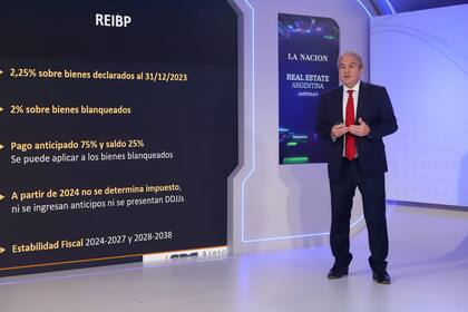 El tributarista Sebastián Domínguez sorprendió con su presentación sobre reforma impositiva e impacto en el sector