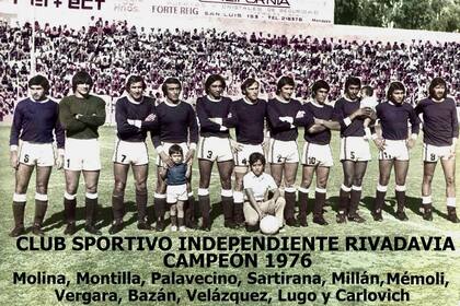 El Trinche y su paso con gloria por Independiente de Rivadavia de Mendoza.