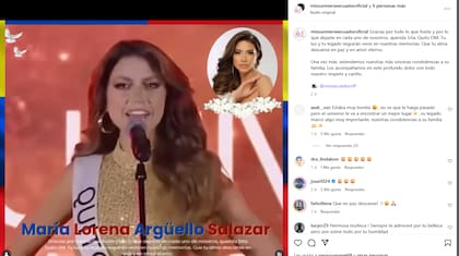 El triste comunicado de Miss Universe Ecuador en sus redes: "Tu luz y tu legado seguirán vivos"